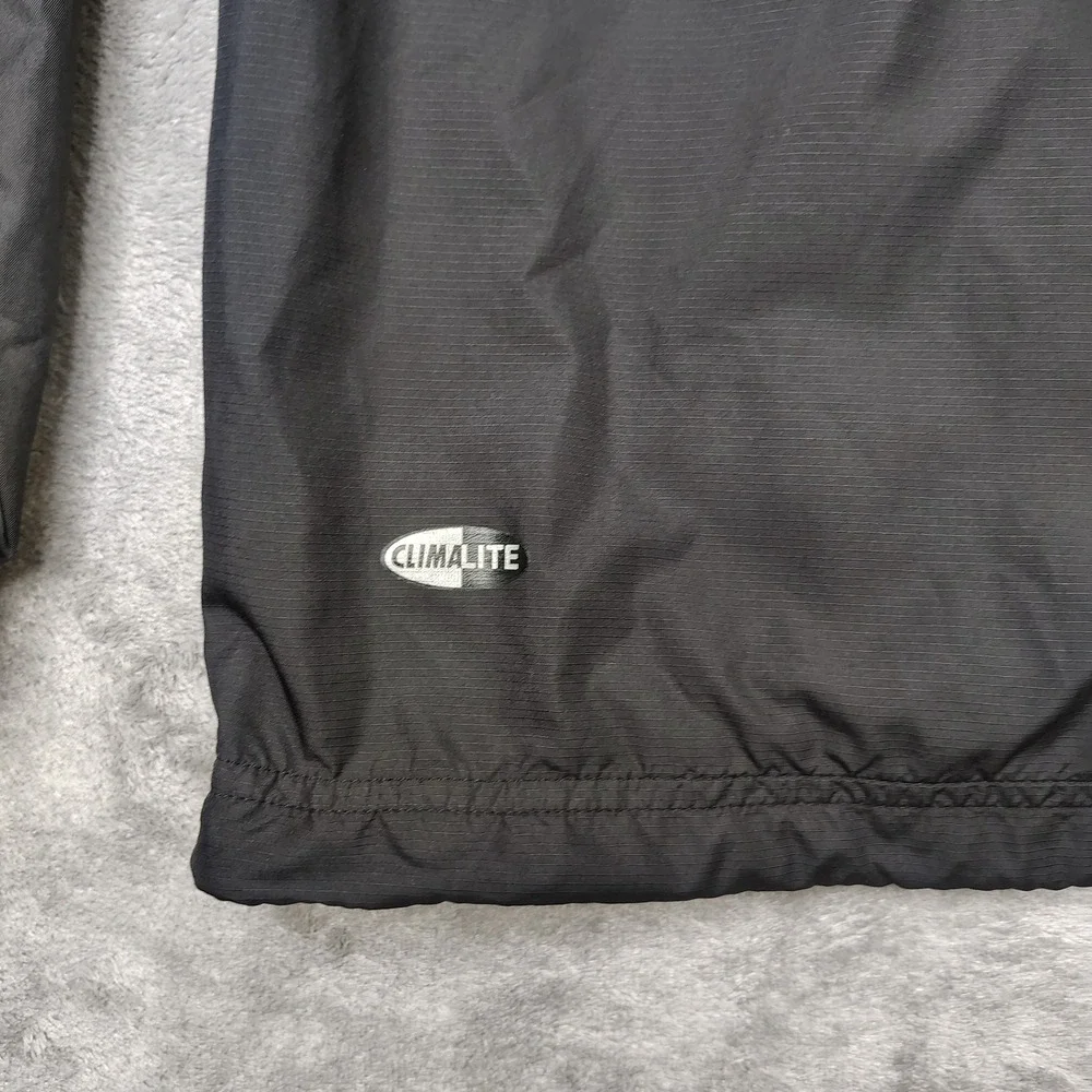 VTG Adidas Pullover Mens Small‎ Black V Neck Golf Vented Performance Climalite